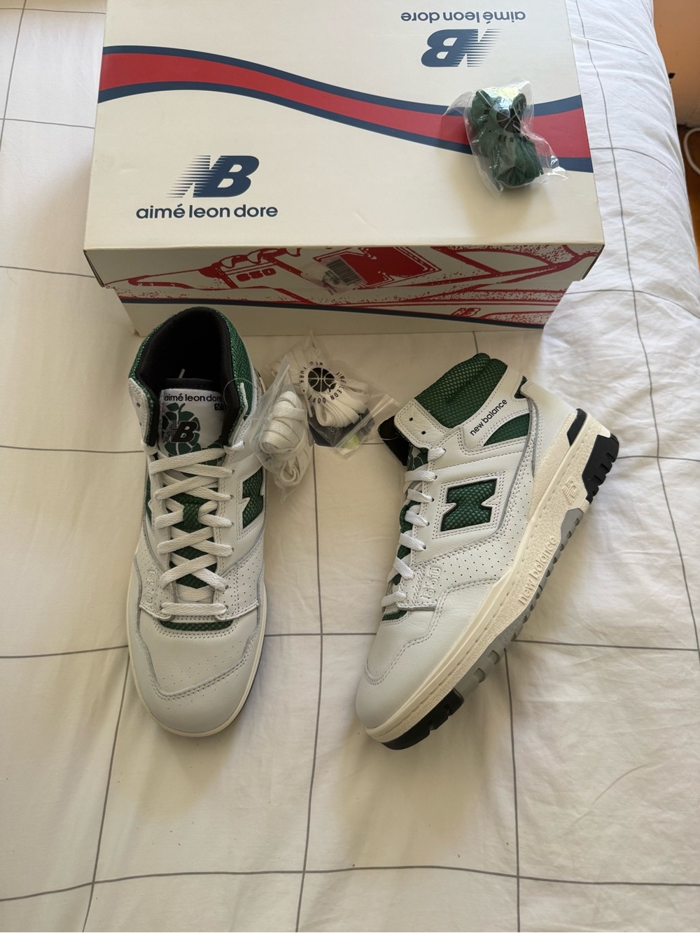 NEW BALANCE AIMÉ LEON DORE X 650R 'MASARYK COMMUNITY GYM CLASSIC PINE’ Size 11.5